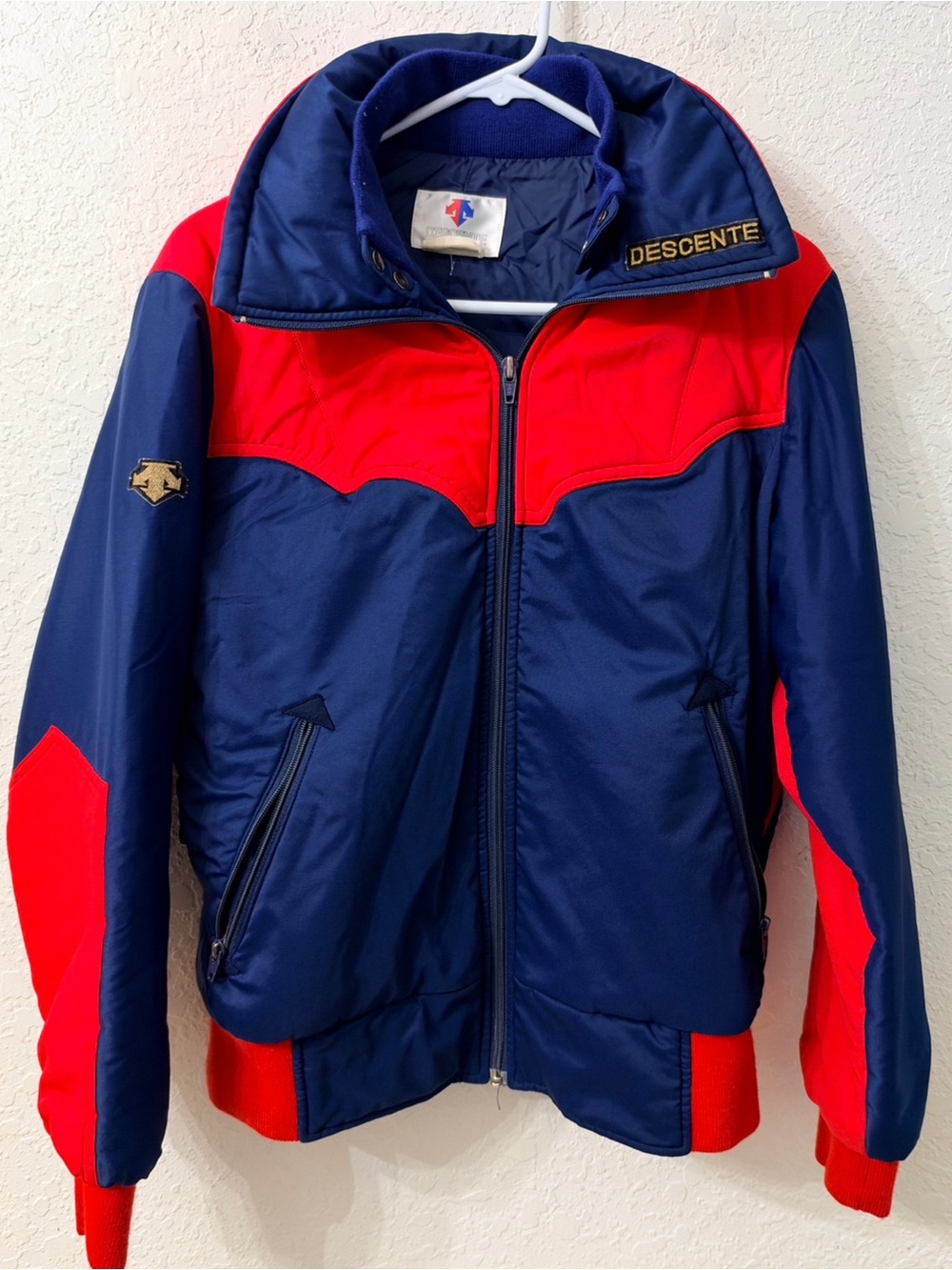 Rare Vintage Descente Colorblock Hooded Ski Jacket